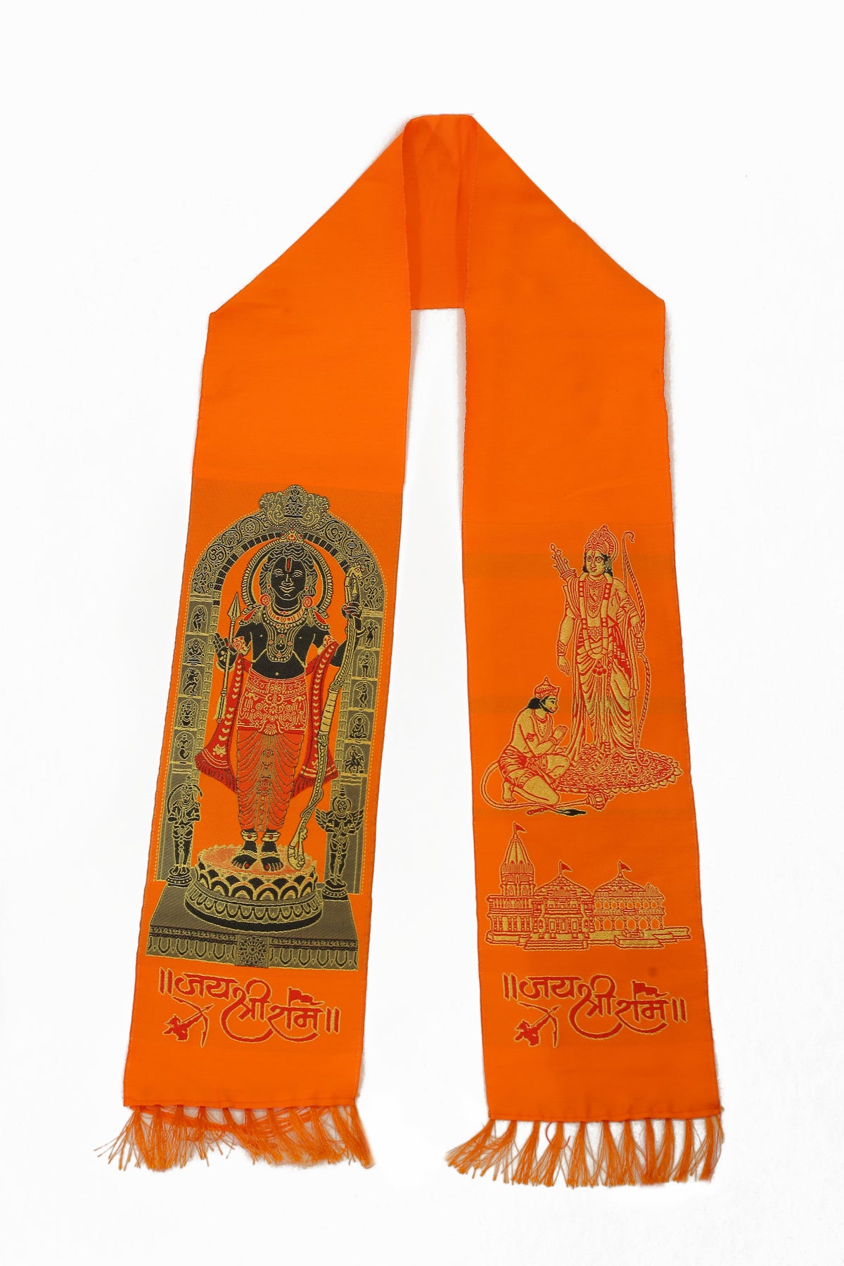 Jay Shree Ram Patka (Khes) Muffler 10 Pieces in Pack